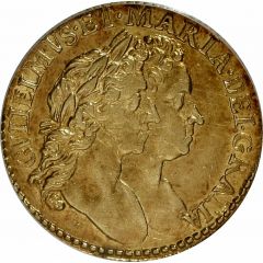 1/2 Guinea - William and Mary 1st busts