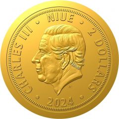 2 Dollars - Charles III Czech Lion