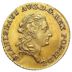 Półtoradukat / Półstanislador - Stanisław August Poniatowski Warszawa mint