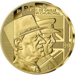 5 Euros De Gaulle - Churchill