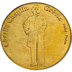 National Tokens Paris - Musee Grevin - Charlie Chaplin