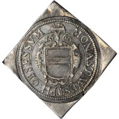 1/2 Thaler Klippe, Siege coinage