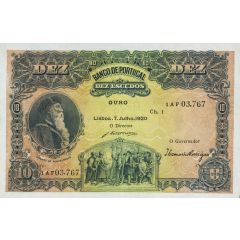 10 Escudos 1st. print