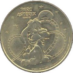 Monnaie de Paris Tourist Token - Parc Astérix Paris Idéfix - 30 ans