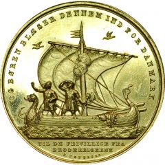 Medal - In honor to the volunteers that helped Denmark in the war against Schleswig-Holstein