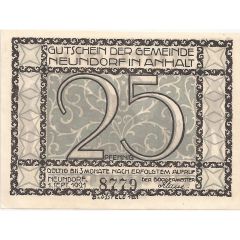 25 Pfennig