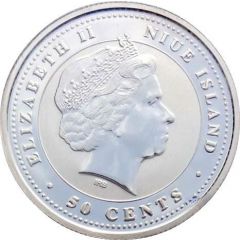 50 Cents - Elizabeth II Year of the Rooster