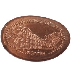 Elongated coin - Brüggen Messerturm, Type 2