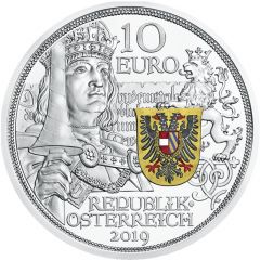 10 Euros Chivalry, coloured