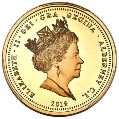 5 Pounds - Elizabeth II 2019 Remembrance Day, Gold