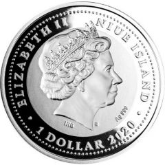 1 Dollar - Elizabeth II In Victoria
