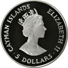 5 Dollars - Elizabeth II Wedding anniversary