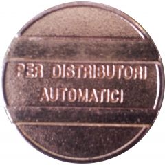 Token - Per distributori automatici number