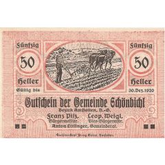 50 Heller Schönbichl