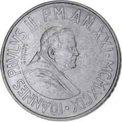 100 Lire - Ioannes Pavlvs II The Right to Peace