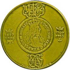 Medal - Witold Korsky medal / August II the Strong coin