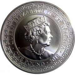 1 Pound - Elizabeth II British Trade dollar