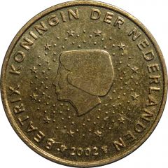 10 Euro Cents - Beatrix 1st map