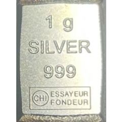 1 Gram Silver ESG CombiBar