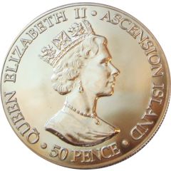 50 Pence - Elizabeth II Queen Victoria