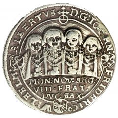 1/2 Thaler - John Ernest I and his seven brothers