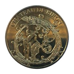 Monnaie de Paris Tourist Token - Château de Biron Peintures murales