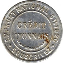 5 Centimes Crédit lyonnais