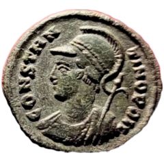 Nummus - Constantinus I Constantinopolis, Victory, Cyzicus