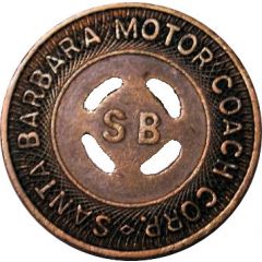 1 Fare - Santa Barbara Motor Coach Corp. Santa Barbara, California