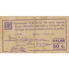 50 Céntimos Alforja
