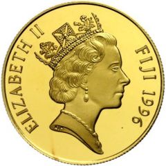 50 Dollars - Elizabeth II XXVI Summer Olympic Games 1996 Atlanta - Hockey