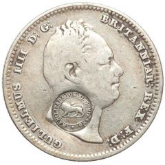 2 Reales Type VII Countermark