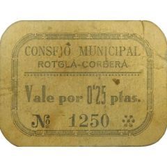 0.25 Pesetas Rotglá-Corberá