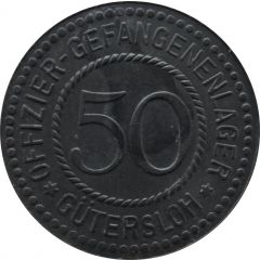 50 Pfennig - Gütersloh Offizier Gefangenenlager