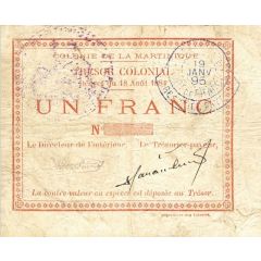 1 Franc thin border
