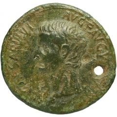 As - Tiberius PONTIF MAX