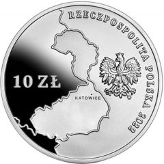 10 Zlotys 100th Anniversary of the Return of a Part of Upper Silesia to Poland