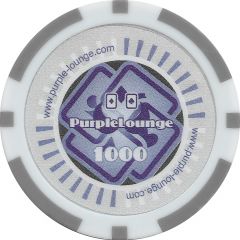 Poker Chip - Purple Lounge 1000