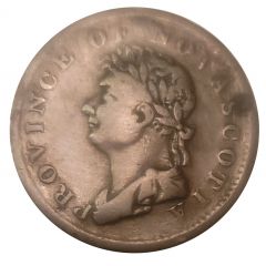 1/2 Penny - George IV no hyphen