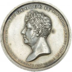 Medal - George IV Royal Visit, J.G. Hancock, silver