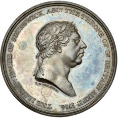 Medal - George III House of Brunswick, silver