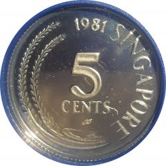 5 Cents Silver Proof Issue