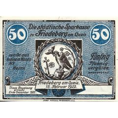 50 Pfennig Städtische Sparkasse