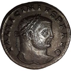 Nummus - Licinius I GENIO AVGVSTI, Thessalonica