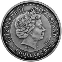 1 Dollar - Elizabeth II Capricorn