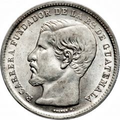 1 Peso Rafael Carrera