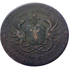 1/2 Penny Angusshire - Dundee / W. Croom