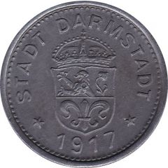 10 Pfennig - Darmstadt
