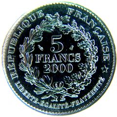 5 Francs `La Marianne` by Lagriffoul