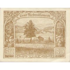 50 Heller Niederösterreich